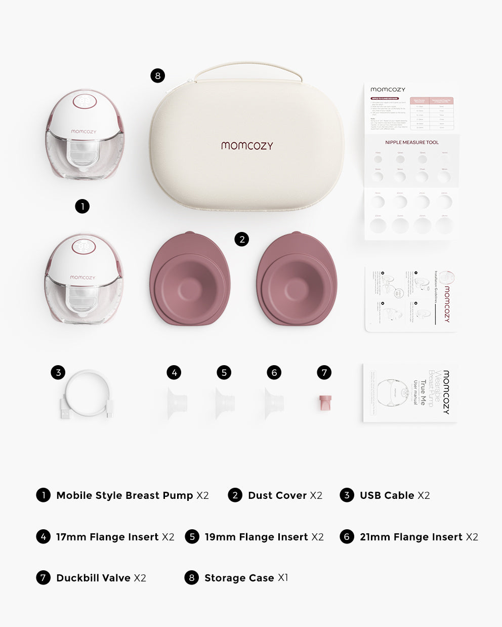 Pump & Clean Bundle: M6 Hands-free Breast Pump and KleanPal Pro Baby Bottle Washer and Sterilizer