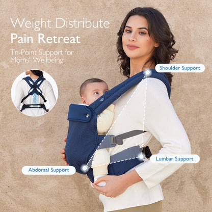 PureHug Baby Carrier - Ergonomic Cozy & Lightweight