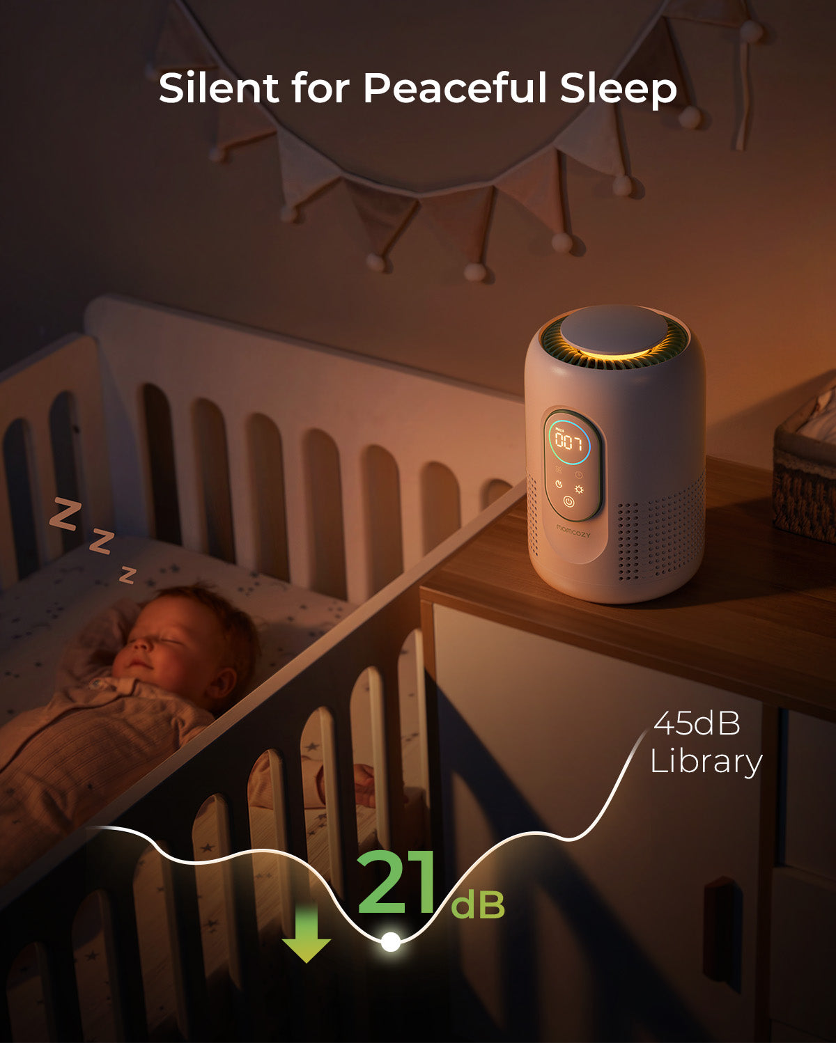Momcozy CozyBreath Baby Air Purifier