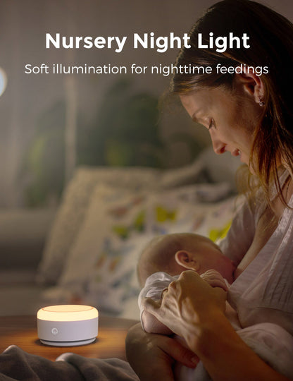Momcozy Baby Sound Machine - Long Battery Life (Warm Light)