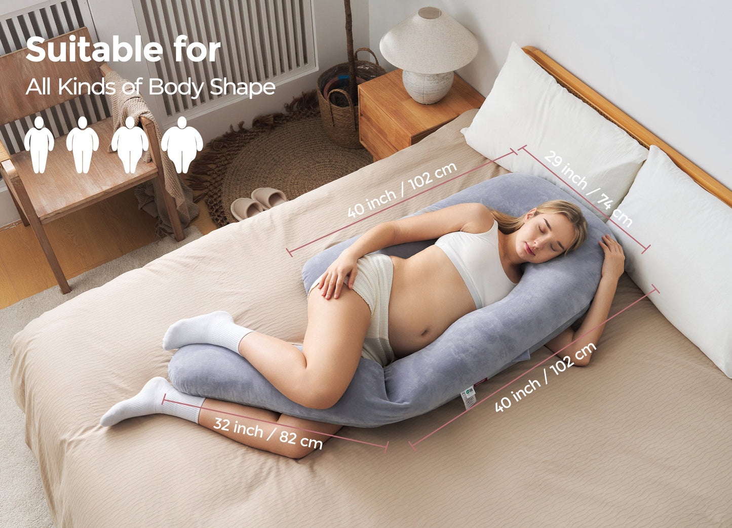 Momcozy dreamlign pregnancy Pillow