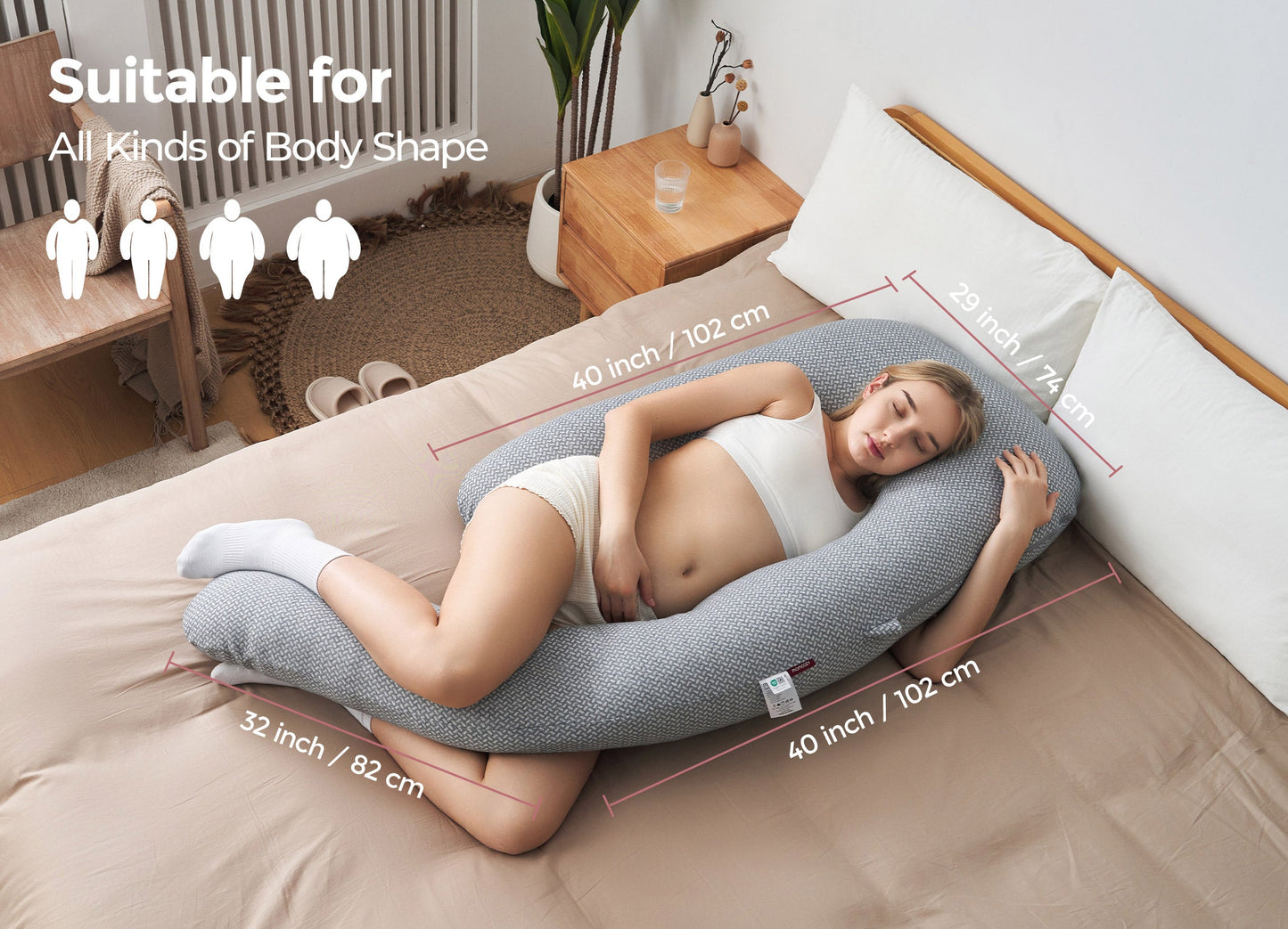 Momcozy dreamlign pregnancy Pillow