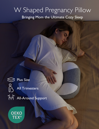 Pregnancy Wedge Pillows with Cooling Cover