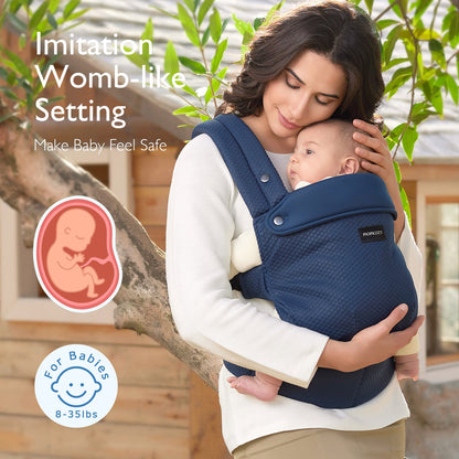 PureHug Baby Carrier - Ergonomic Cozy & Lightweight
