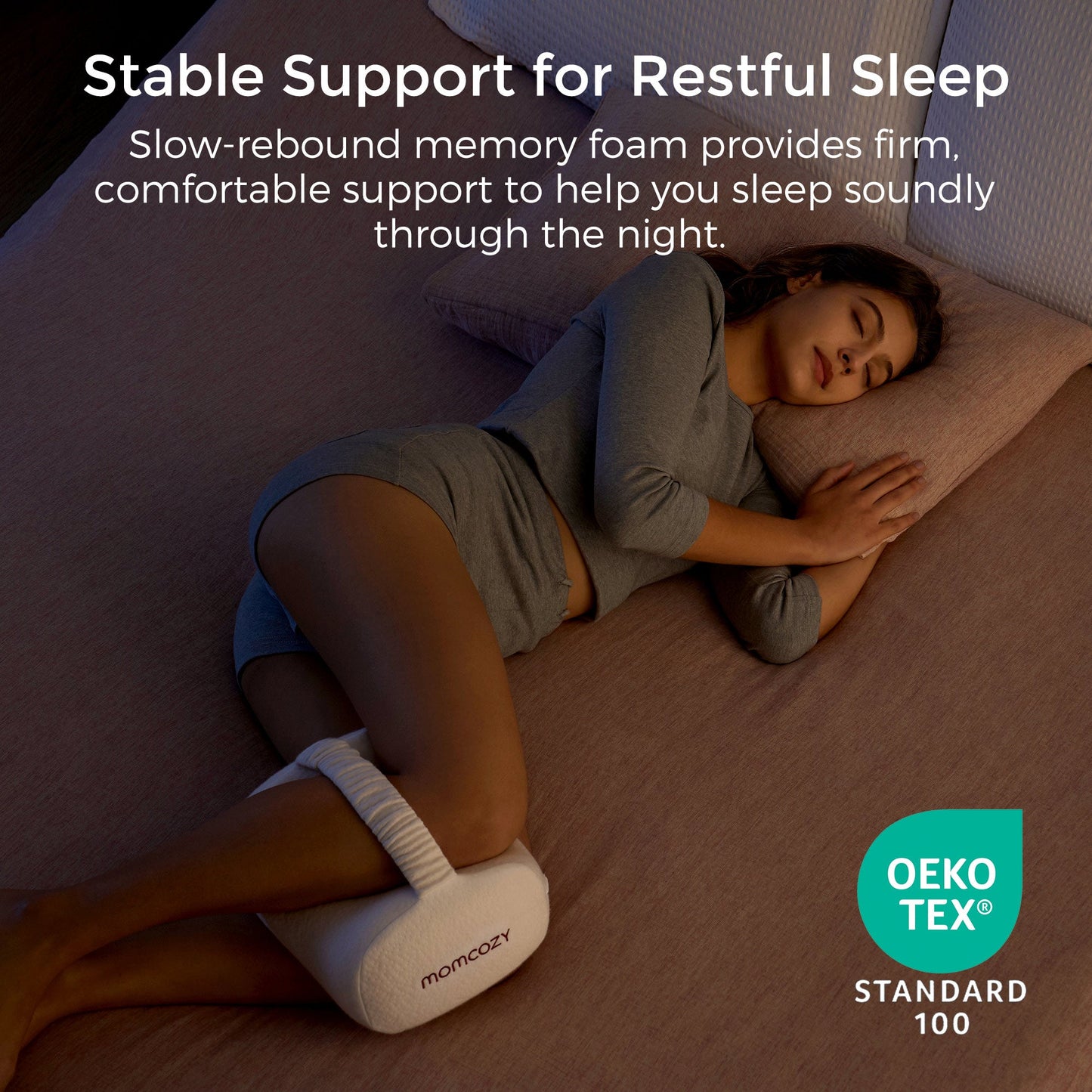 Momcozy Pregnancy Knee Pillow