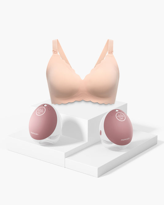 M9 Bra Bundle: M9 Breast Pump and YN46 Nursing Bra