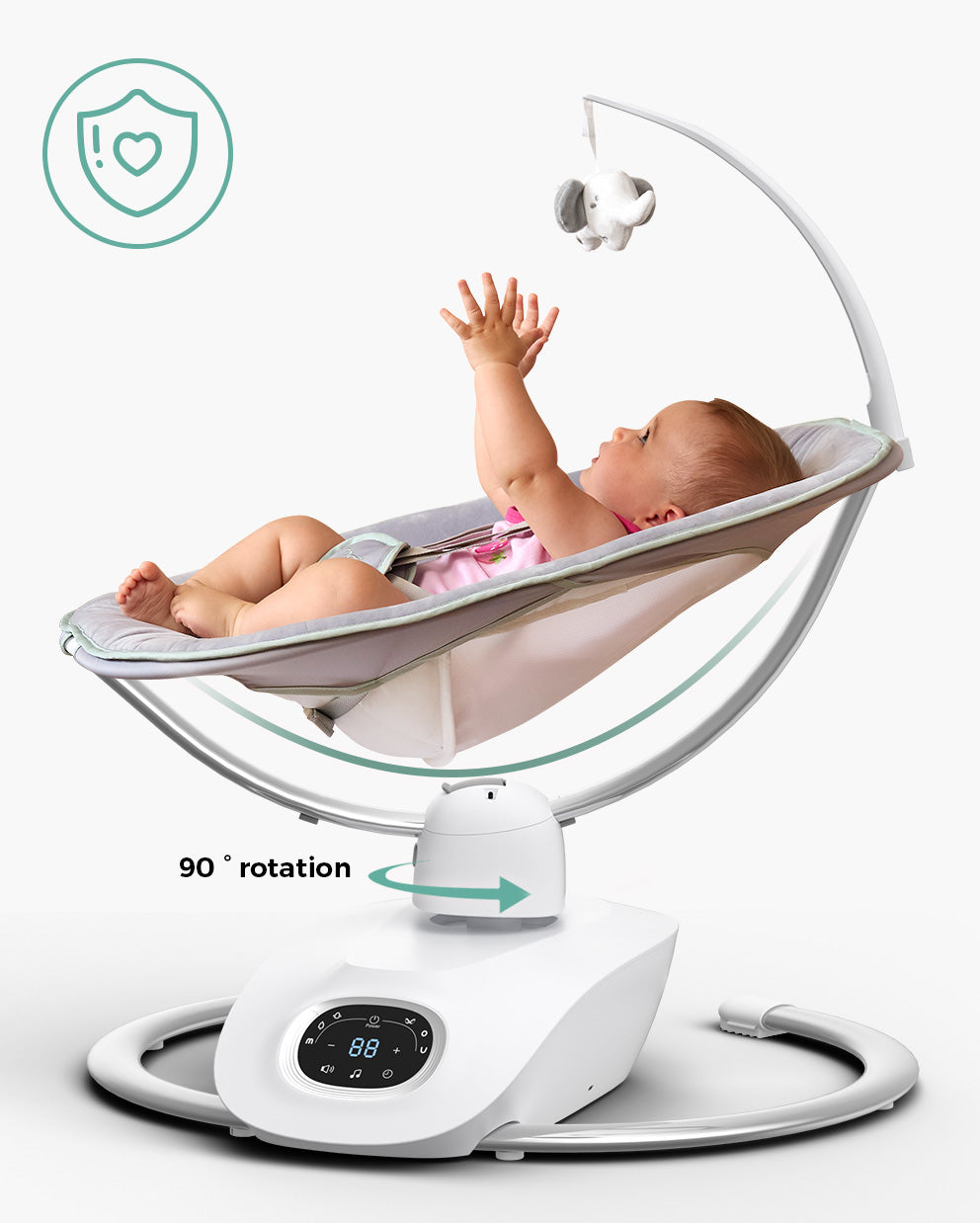 Momcozy Infant Insert Compatible with Momcozy CocoSway Swing