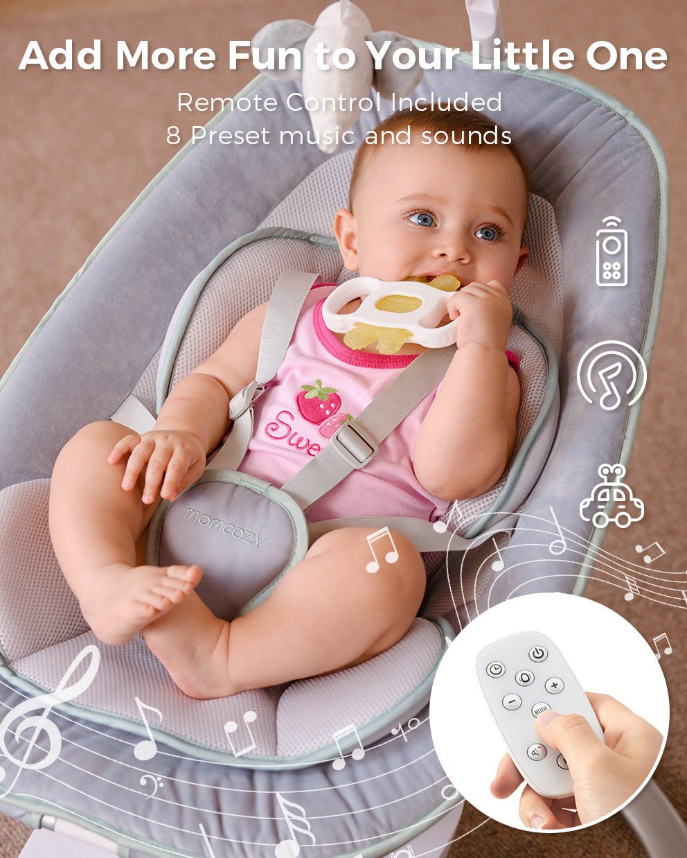 Momcozy Infant Insert Compatible with Momcozy CocoSway Swing