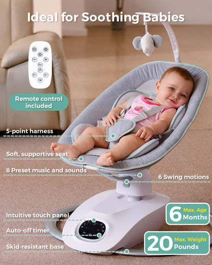 Momcozy Infant Insert Compatible with Momcozy CocoSway Swing
