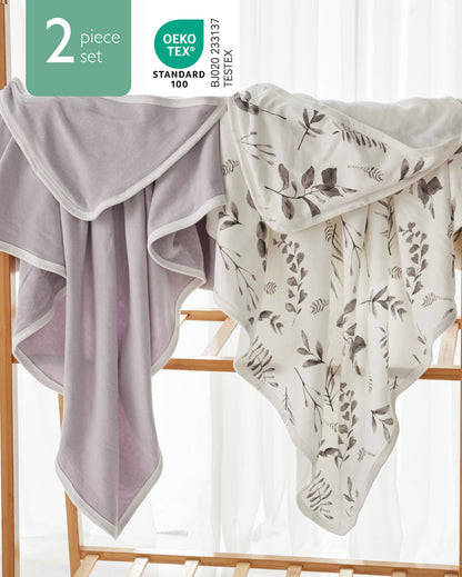 Baby Hooded Towel for Newborn Shower -  2-Pack