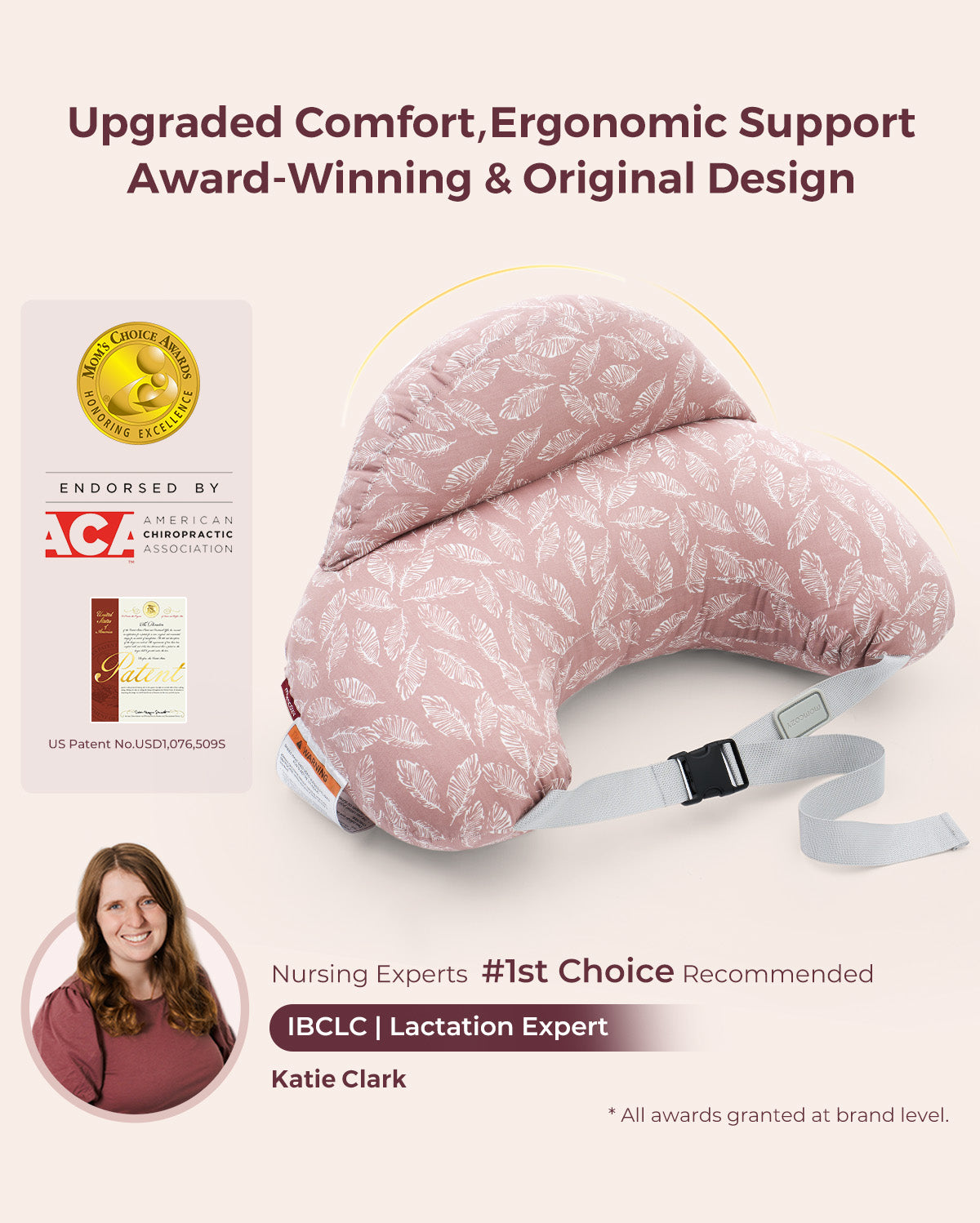 Multifunctional and Adjustable Nursing Pillow