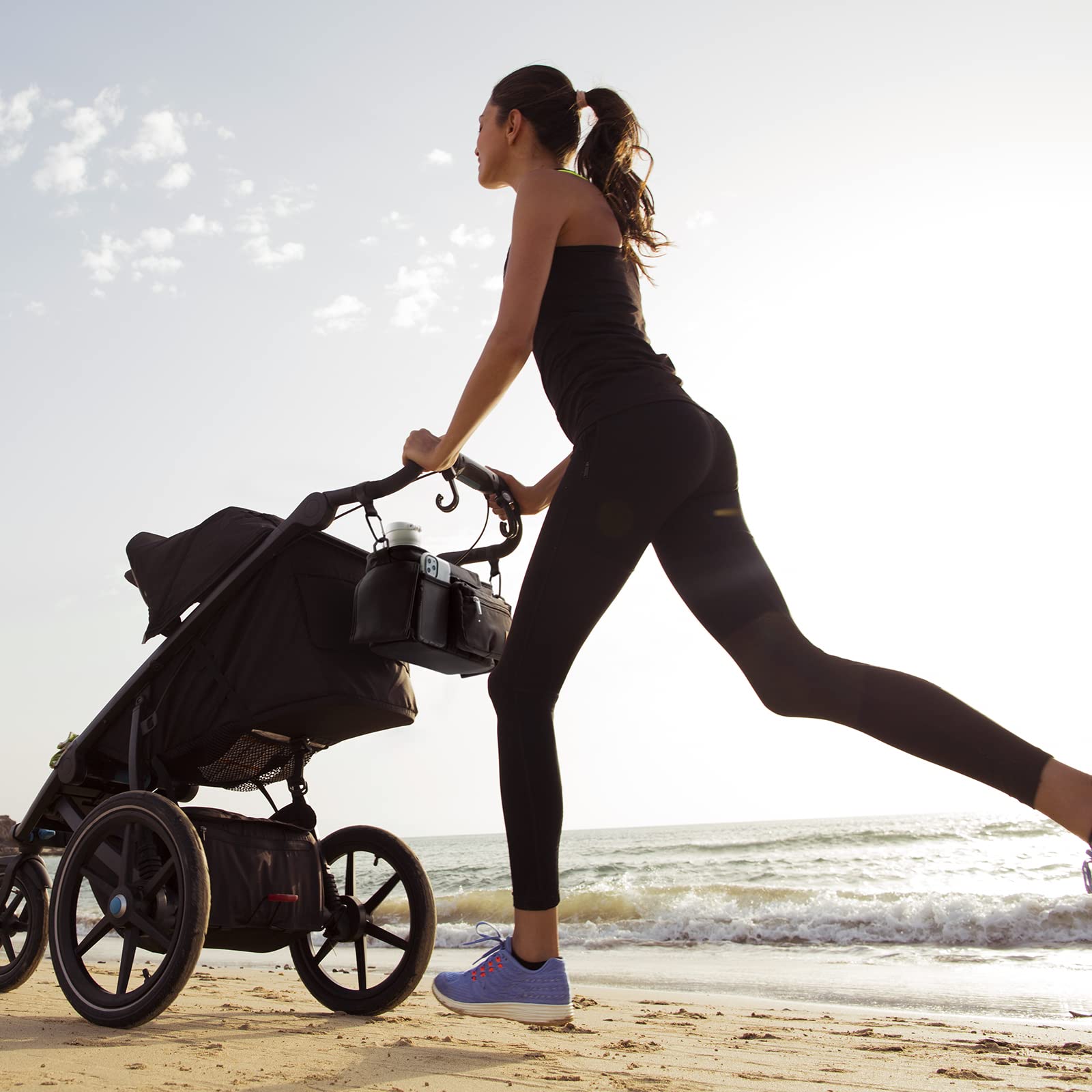 Momcozy Stroller Organizer - All-in-One Cup Holder & Pet Strollers