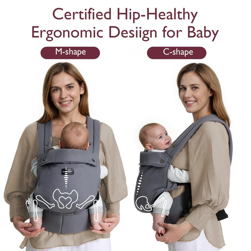 PureHug Baby Carrier - Grey Color