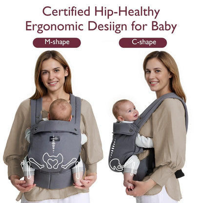 PureHug Baby Carrier - Grey Color