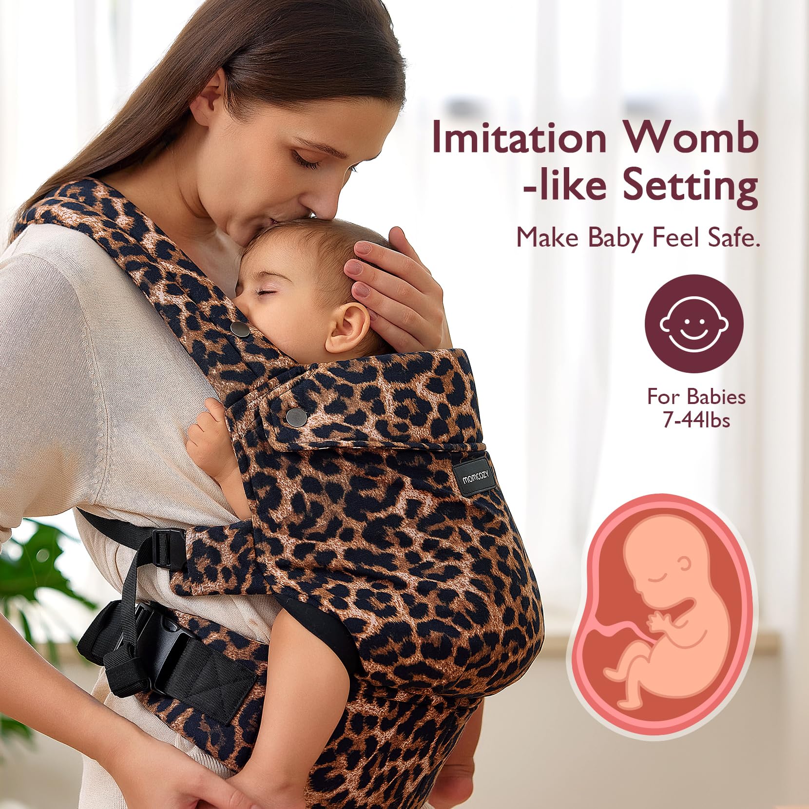 Momcozy PureHug Baby Carrier| Exclusive Offer