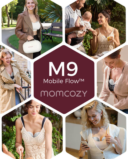 Momcozy Mobile Flow™ Hands-Free Breast Pump | M9