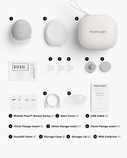 Mobile Flow™ Hands-Free Breast Pump | M9 1.0