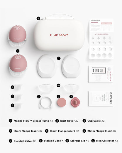 M9 Bra Bundle: M9 Breast Pump and YN46 Nursing Bra