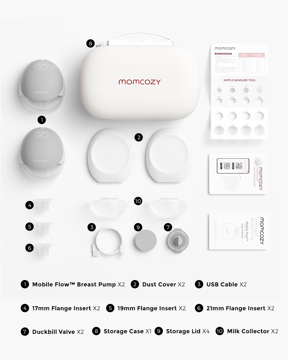 Mobile Flow™ Hands-Free Breast Pump | M9 1.0