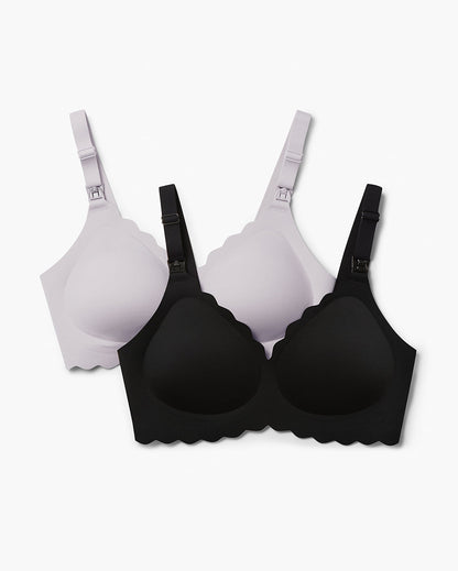 Jelly Strip - 2 Pack Seamless Push up Nursing Bra