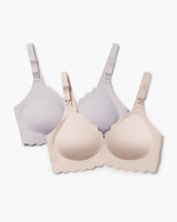 Oyster Pink+Brown