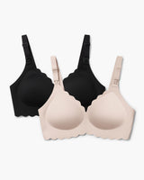 Oyster Pink+Black
