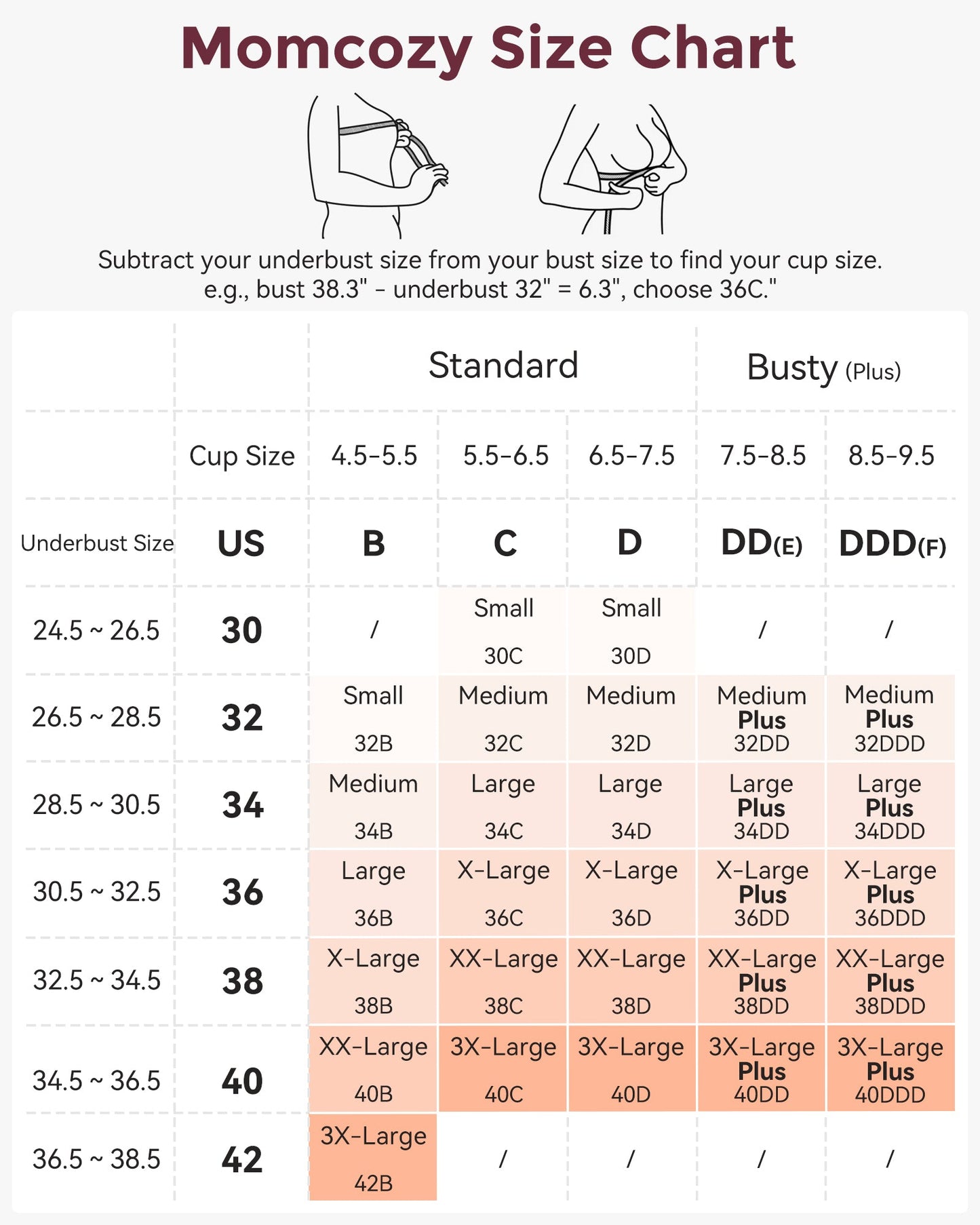 Jelly Strip - 2 Pack Seamless Push up Nursing Bra