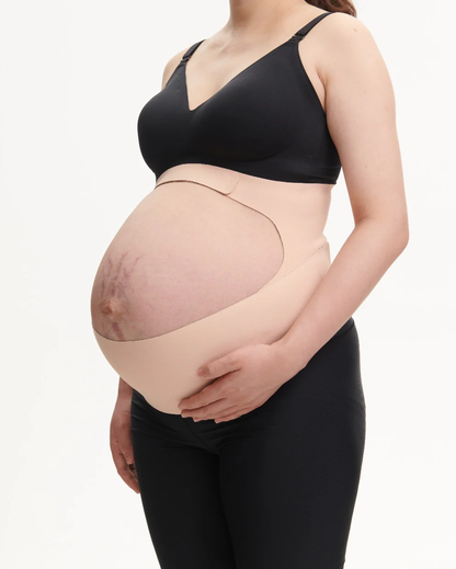 Comfort Bundle: PureHug Baby Carrier Khaki Color and Ergonest Belly Band