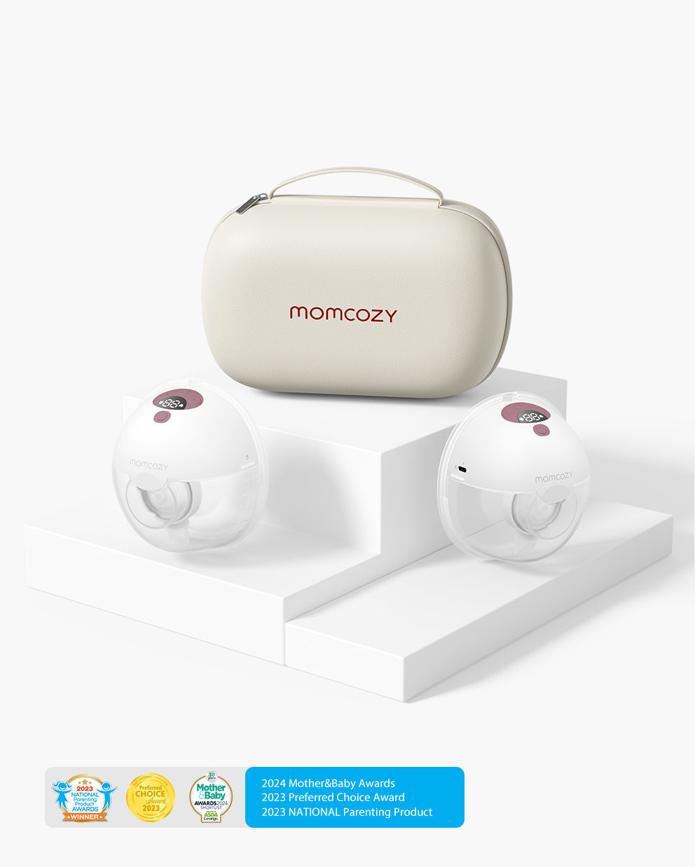 On-the-Go Bundle: M5 Hands-free Breast Pump and PureHug Baby Carrier