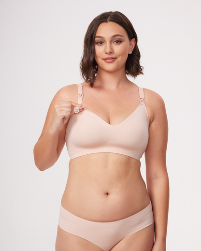 Postpartum Essential Kit：Postpartum Belly Wrap + Nursing bra
